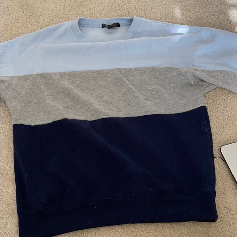 Multi Colored Crew Neck. Lightly Worn - image 1